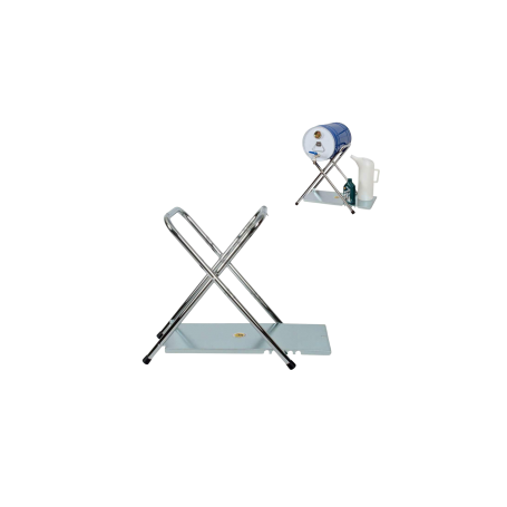 Soporte plegable para bidones de combustible