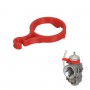 Soporte de línea de combustible roja - Carburador VHSH Ø30 mm