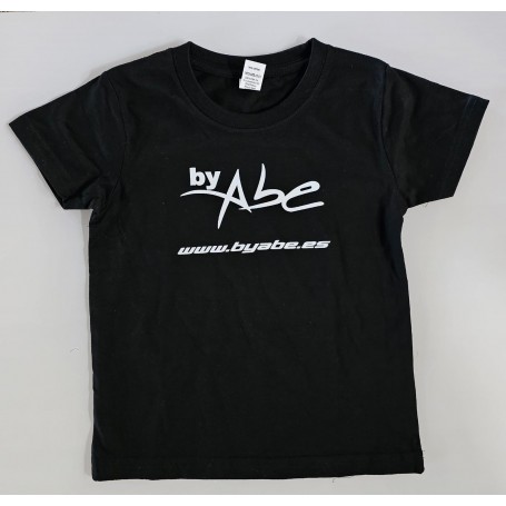Mini Camiseta negra by Abe 2 años